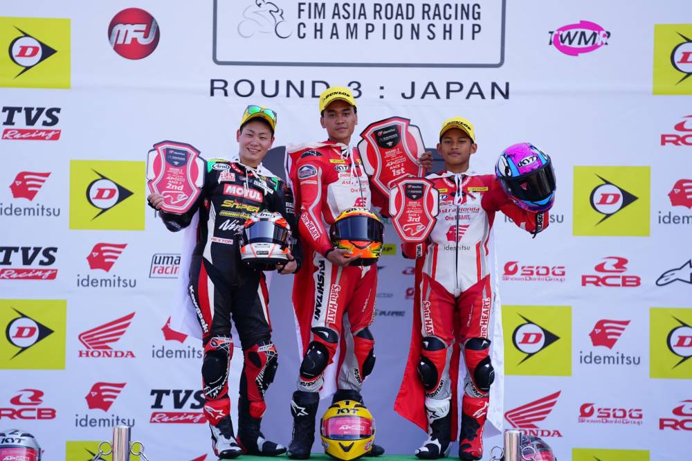 Para Pebalap Astra Honda Dominasi Podium Di Dua Ajang Balap International
