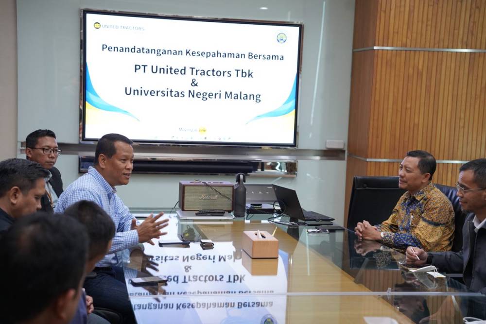 Tingkatkan Kualitas Pendidikan di Indonesia, United Tractors Jalin Kerja Sama Dengan Universitas Negeri Malang (UM)