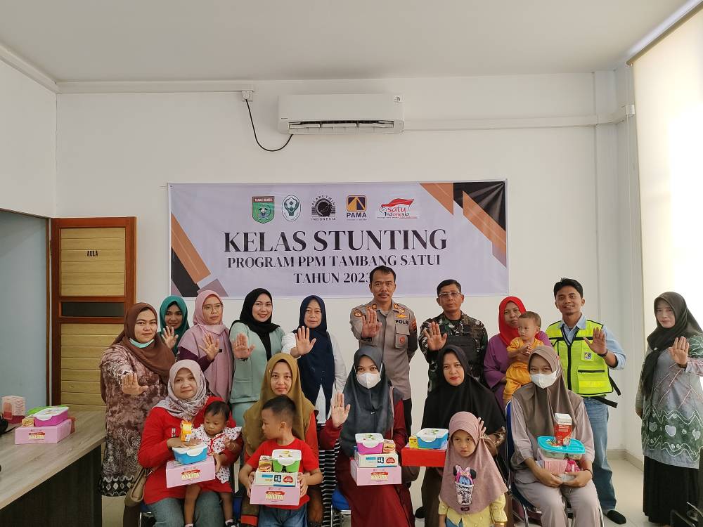 Komitmen PAMA Menurunkan Angka Stunting di Wilayah Binaan