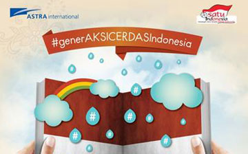 Astra Ajak Masyarakat Gabung dengan #generAKSICERDASIndonesia