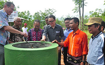 YDBA Nyalakan Api Perdana Biogas di Kalimantan Selatan