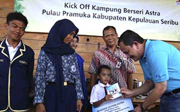 Kampung Berseri Astra Melebarkan Jangkauannya ke Kepulauan Seribu