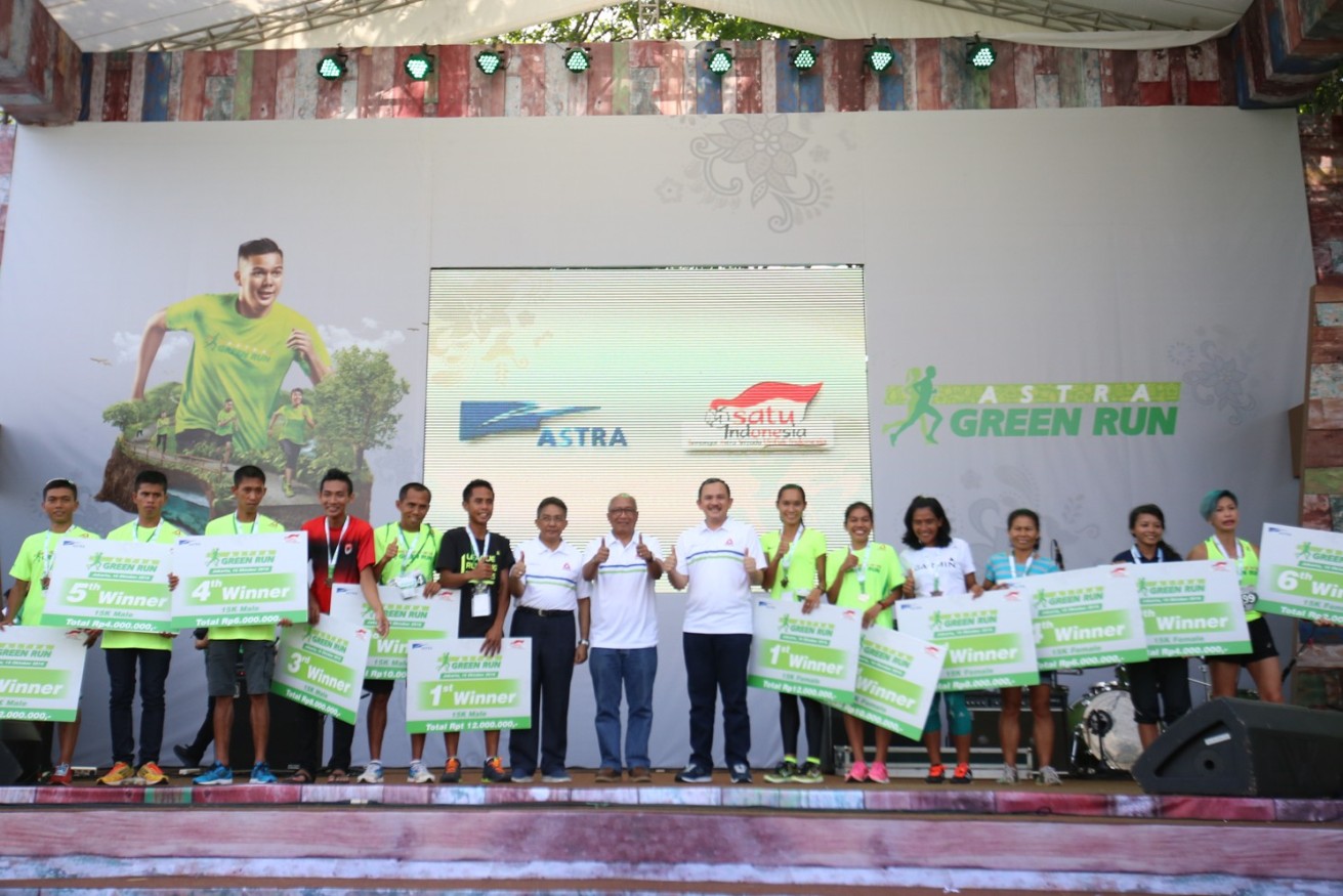 Astra Green Run 2016 Sumbang Lebih Dari 7.000 Pohon, Berikan hadiah total Rp 280 juta 
