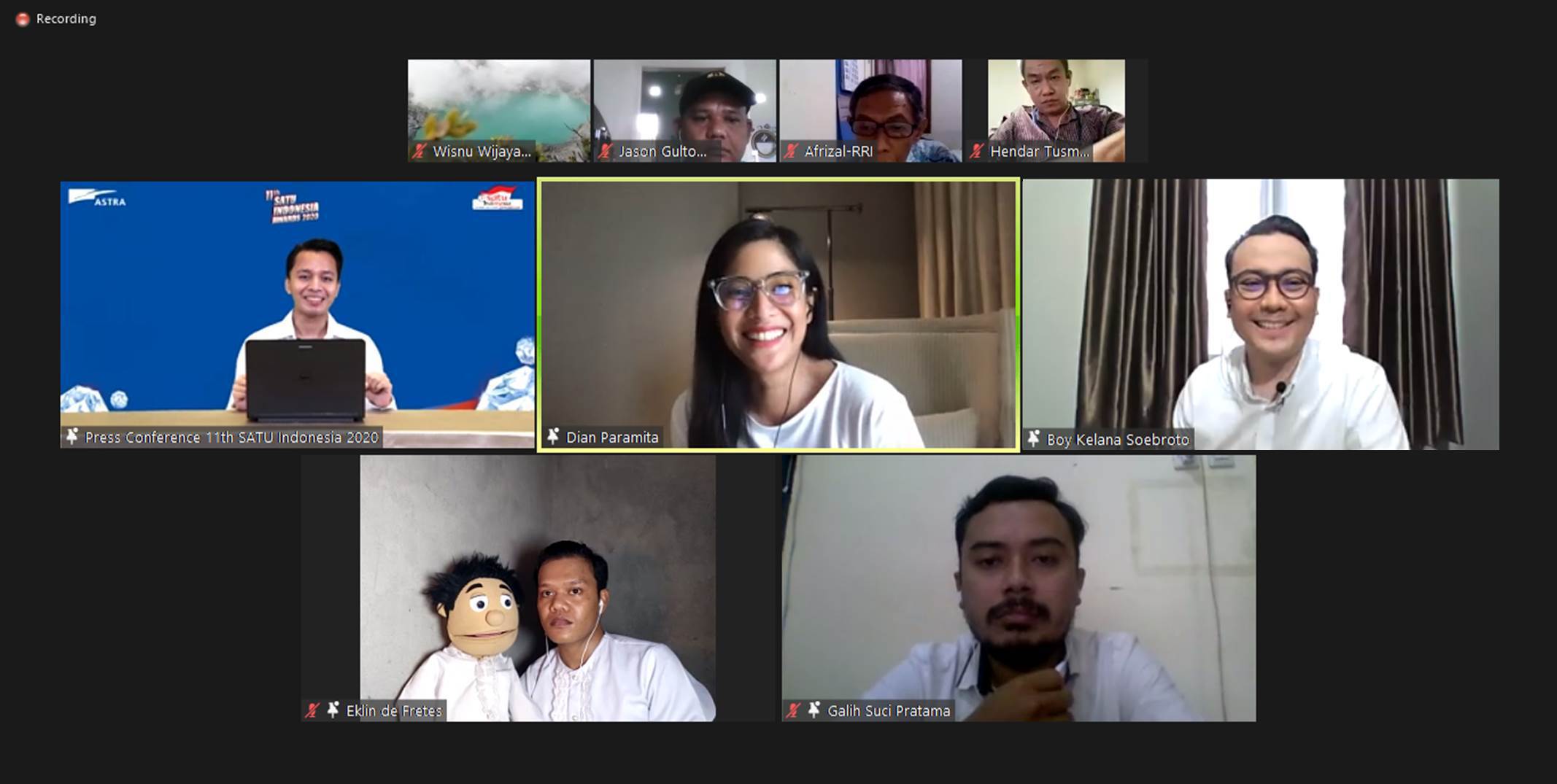 11 Youths Contributing the Nation’s Advancement Won the 11th SATU Indonesia Awards