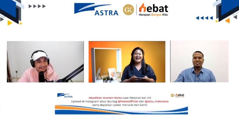 Raditya Dika & Akhmad Sobirin Ajak Anak Muda Ciptakan Kreativitas Dalam Berbisnis