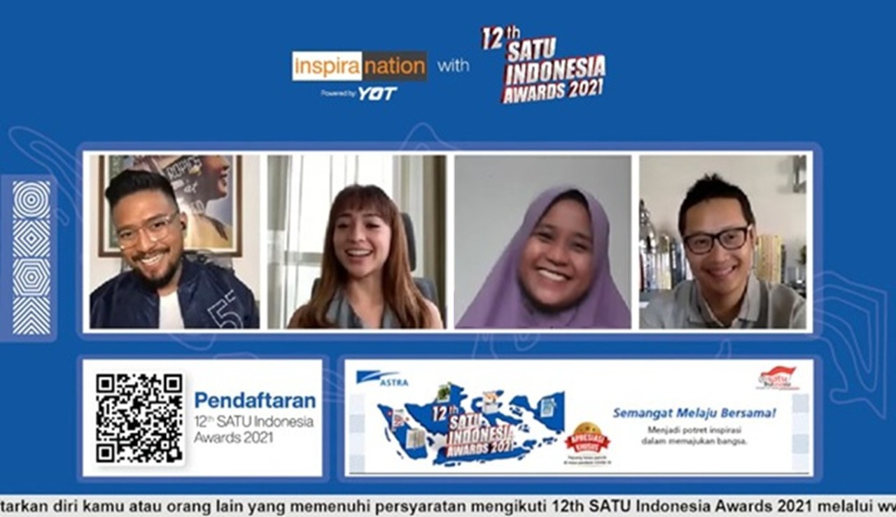 12th SATU Indonesia Awards 2021 Ajak Anak Muda Semangat Berwirausaha