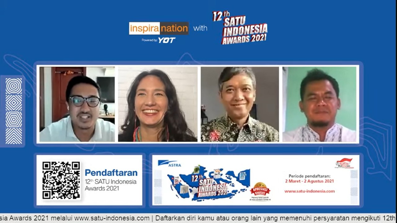 12th SATU Indonesia Awards 2021 Encourages Environmental Awareness in Young Generation