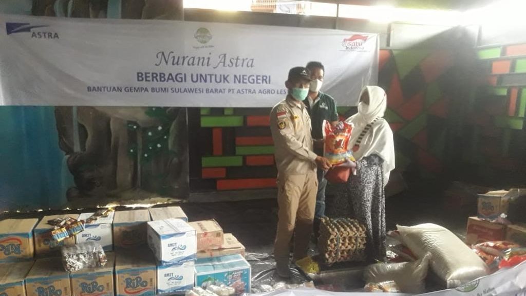Nurani Astra Aids West Sulawesi Earthquake Victims