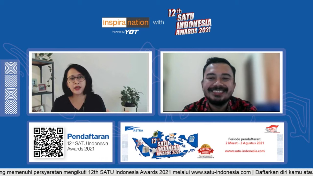 12th SATU Indonesia Awards 2021 Ajak Generasi Muda Manfaatkan Teknologi Sebagai Solusi