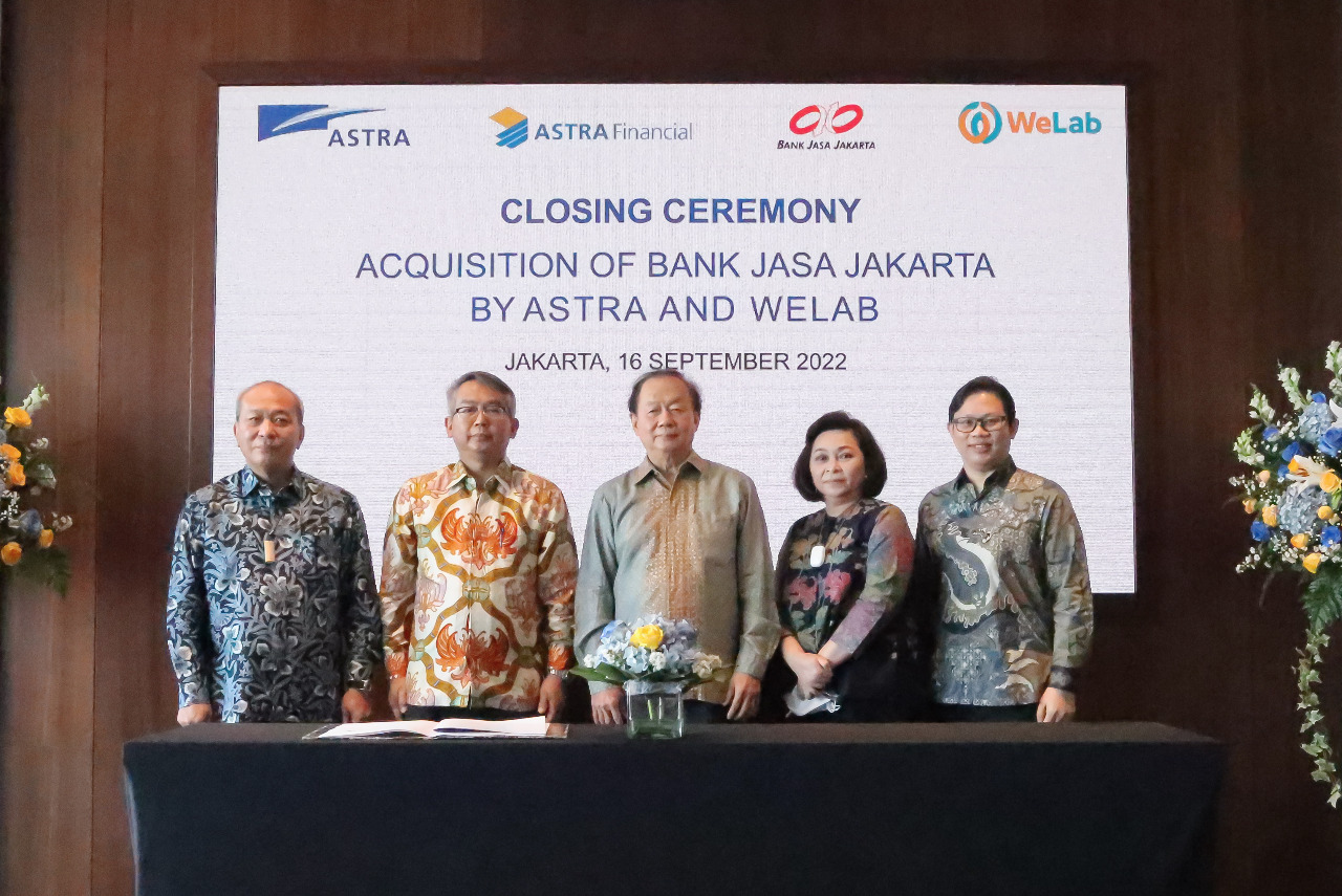 Astra & WeLab Resmi Mengakuisisi Bank Jasa Jakarta yang Akan Bertransformasi Menjadi Bank Digital di Indonesia