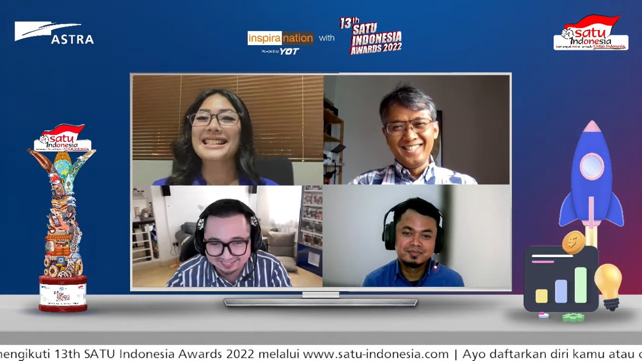 Inspiranation With 13th SATU Indonesia Awards 2022: Wirausaha Muda Kreatif & Inspiratif