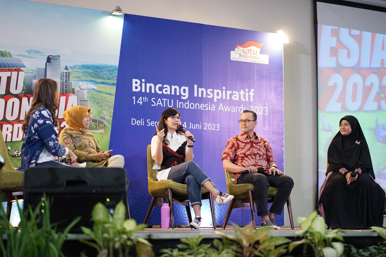 Bincang Inspiratif 14th SATU Indonesia Awards 2023, Jaring Kontribusi Berkelanjutan Generasi Muda di Deli Serdang