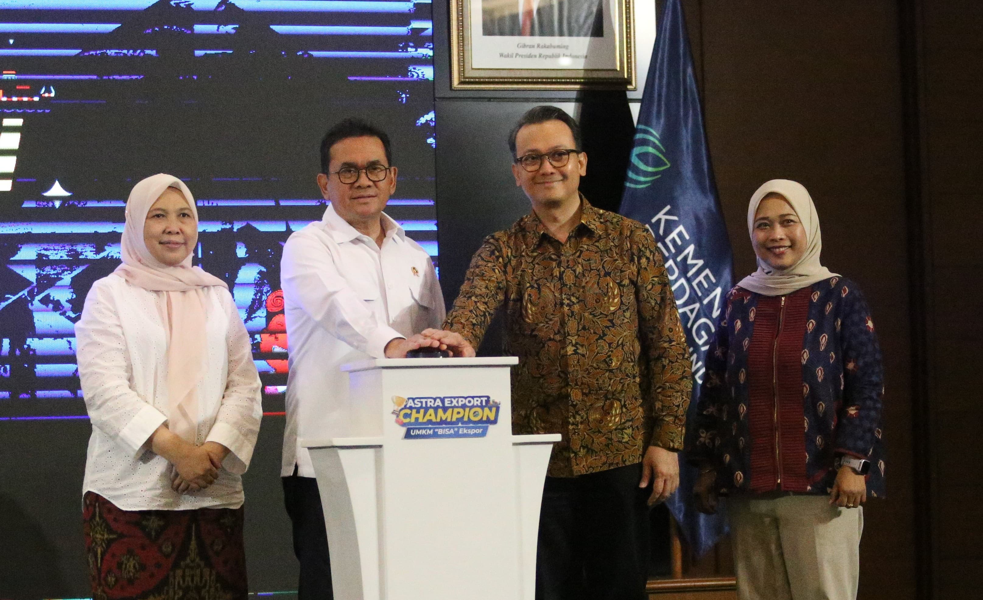 Kolaborasi Astra dan Kementerian Perdagangan RI Dukung Ekspor Produk UMKM Indonesia