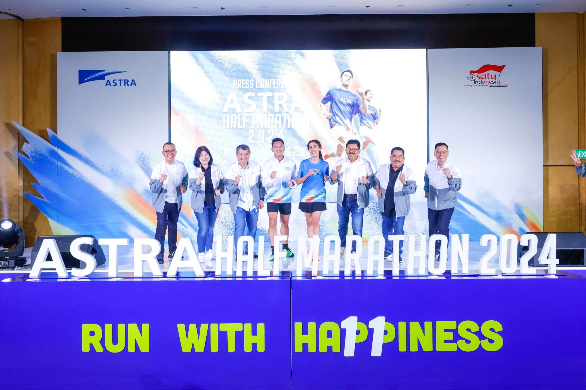 Astra Gelar Astra Half Marathon 2024: Run With Happiness