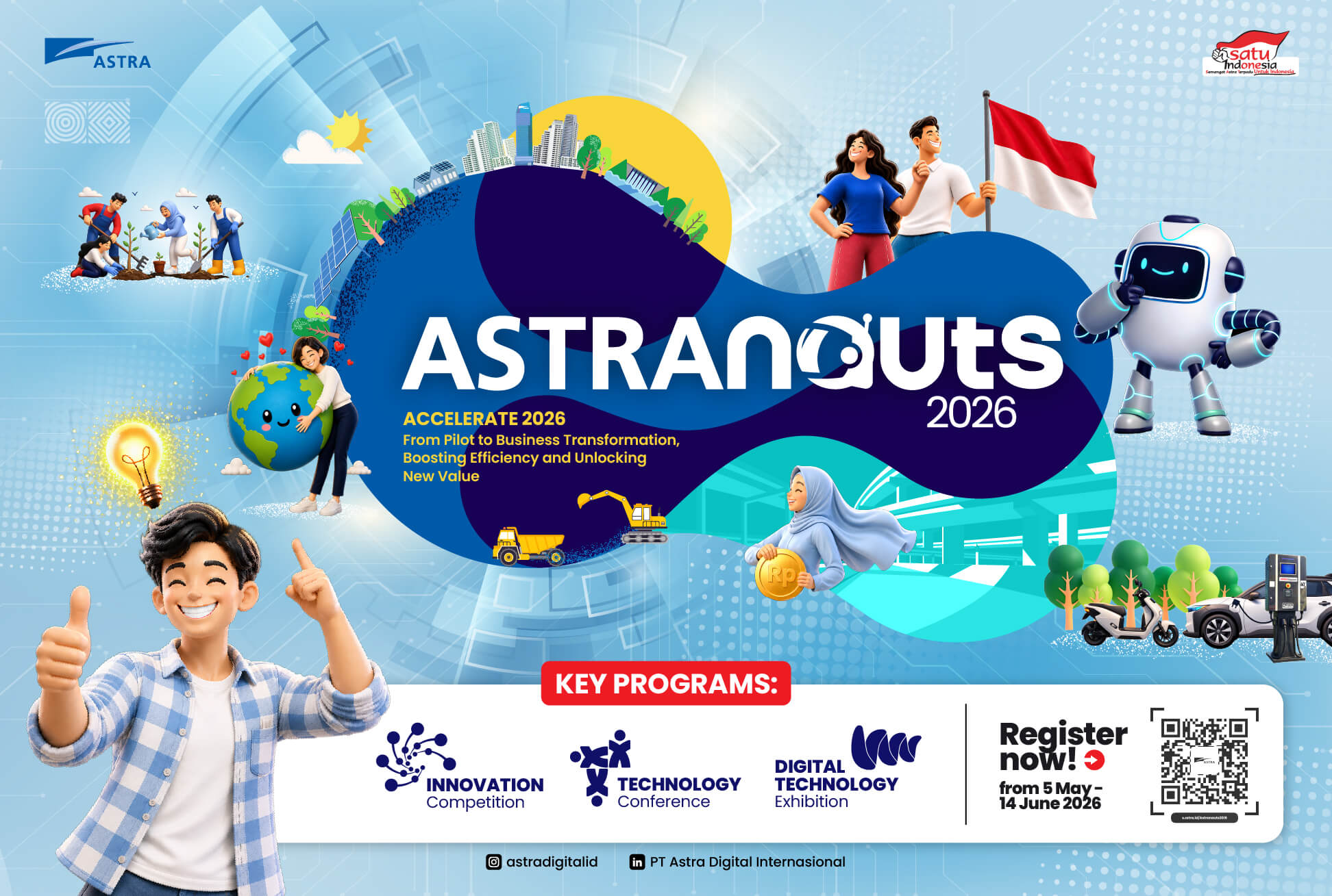 Astranauts 2026: Akselerasi Transformasi Digital dan Efisiensi untuk Memperkuat Ekonomi Nasional