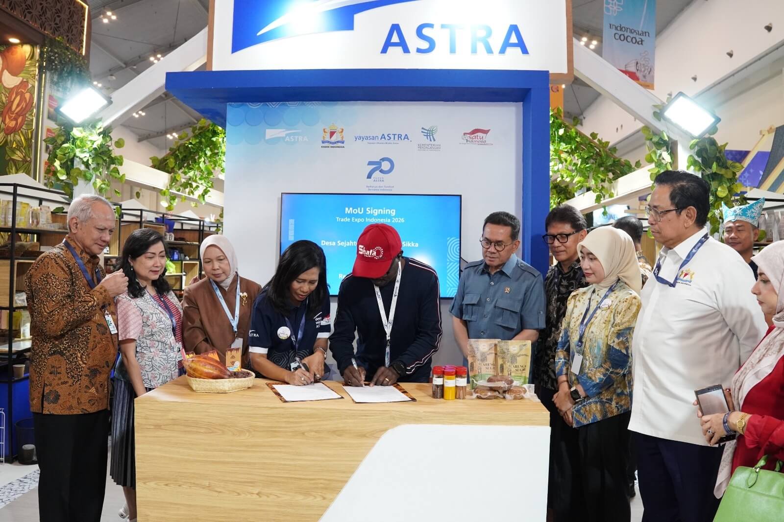 UMKM Binaan PT Astra International Tbk Bukukan Potensi Transaksi Rp104,9 Miliar di Trade Expo Indonesia 2026