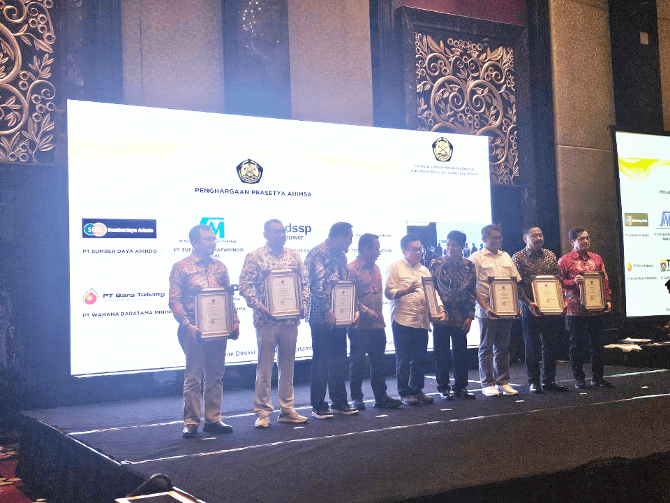 Turangga Resources Raih Tiga Penghargaan Prasetya Ahimsa dari ESDM atas Pengelolaan Keselamatan Pertambangan yang Unggul