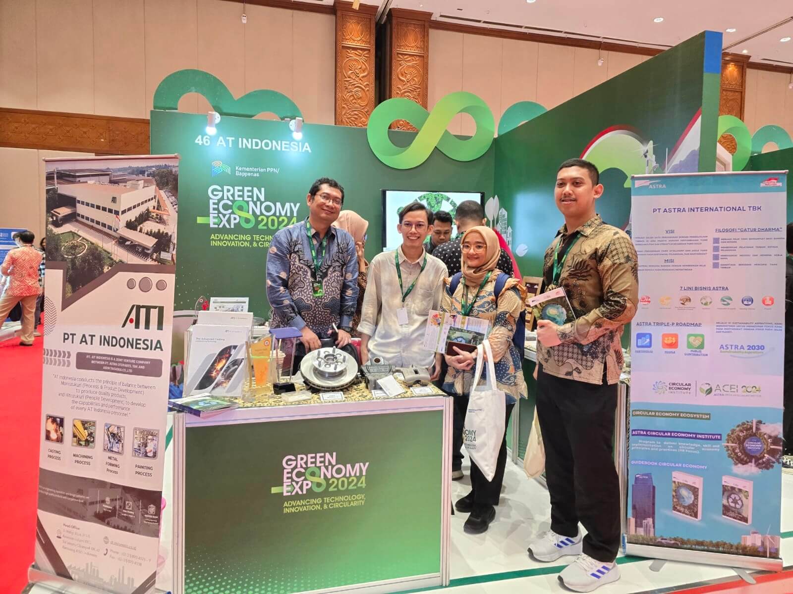 Partisipasi PT AT Indonesia dalam Green Economy Expo 2024