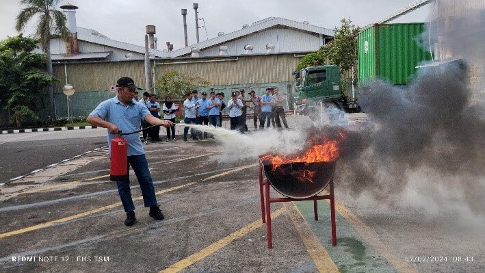 Jaga Keselamatan Kerja Karyawan, Tjahja Sakti Motor Gelar Pelatihan
