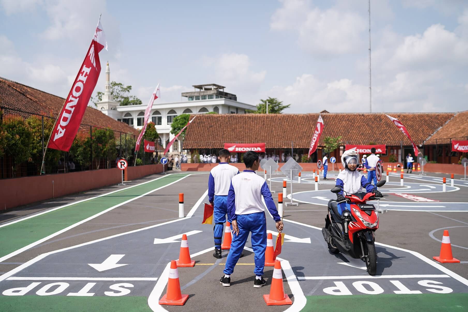 Perluas Komitmen, Safety Riding Lab Astra Honda Hadir di Tasikmalaya