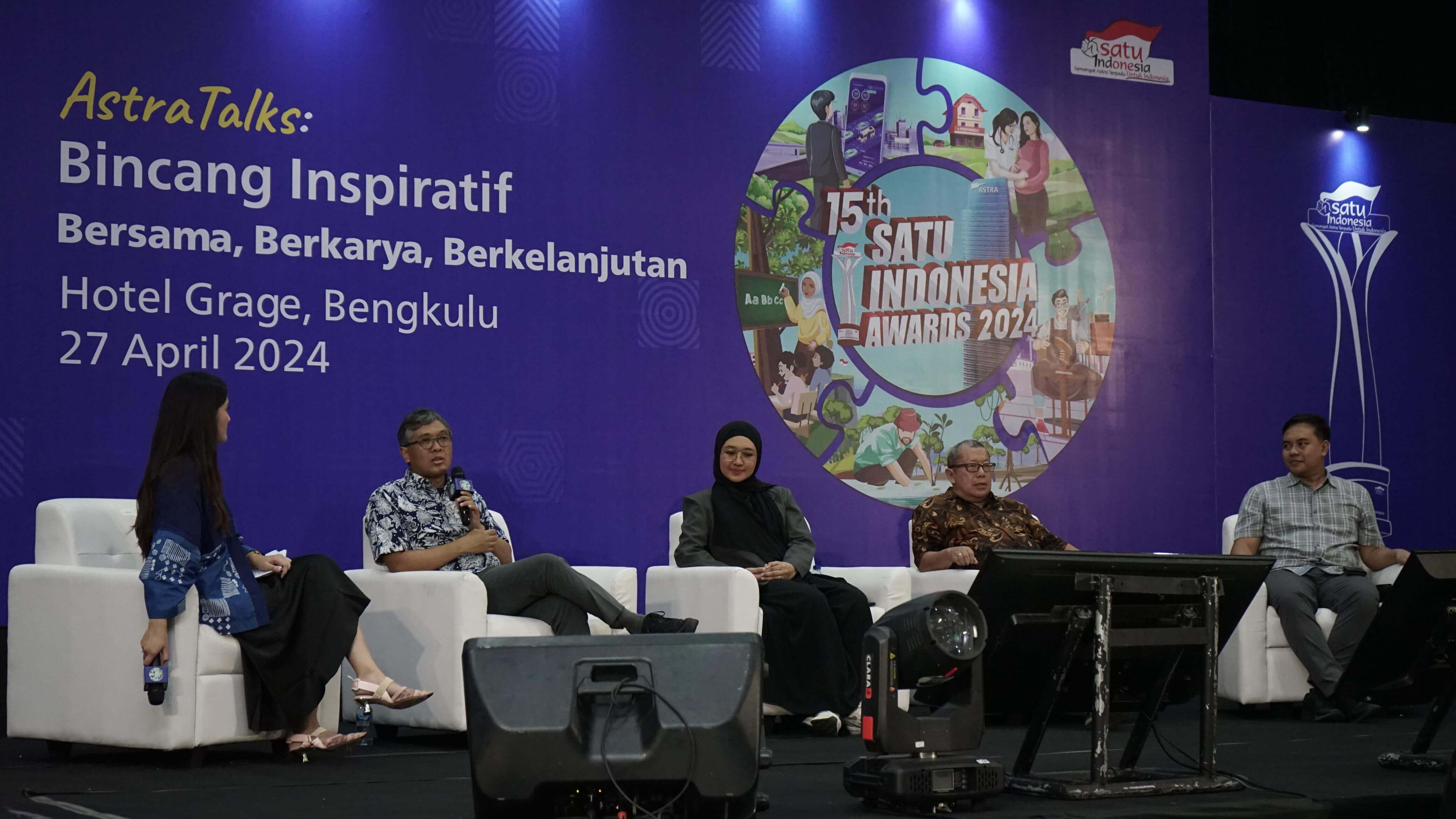 Bincang Inspiratif 15th SATU Indonesia Awards 2024 di Bengkulu